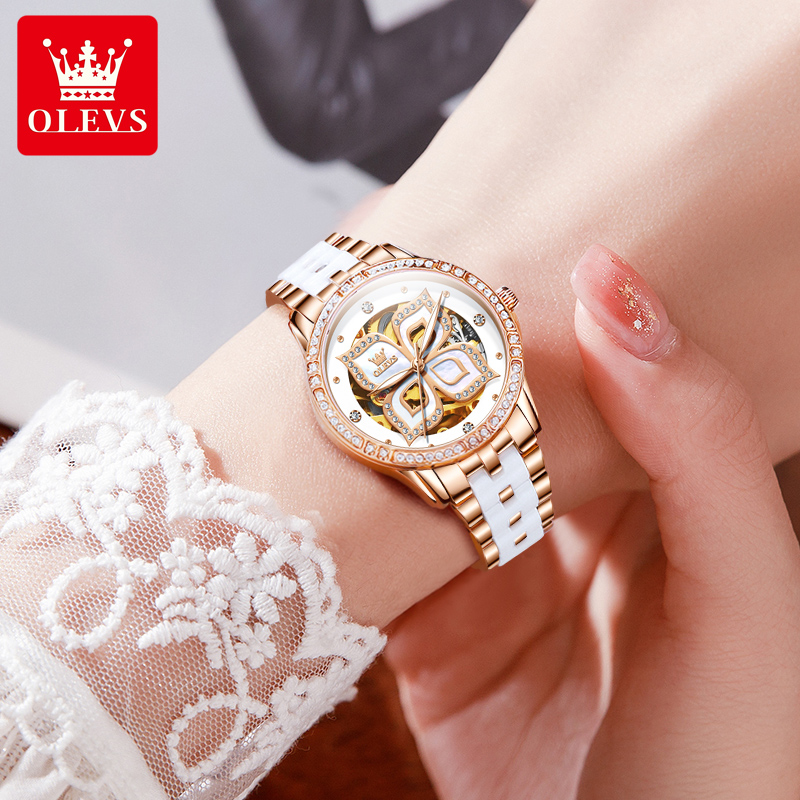 OLEVS Elegant Fashion Women's  - Anti-Magnetic Watch 评论和价格
