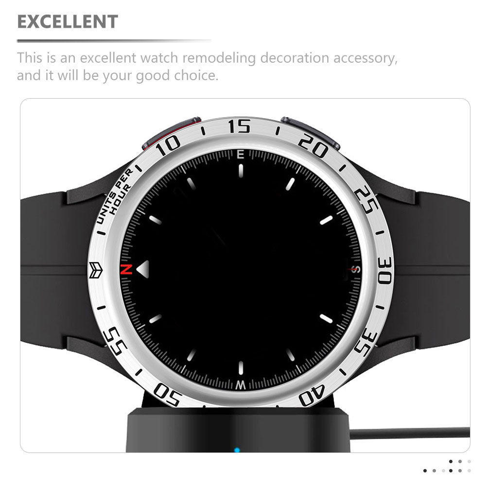 Metal Bezel Circle Premium Lig - Smartwatch Ring Watches 评论和价格