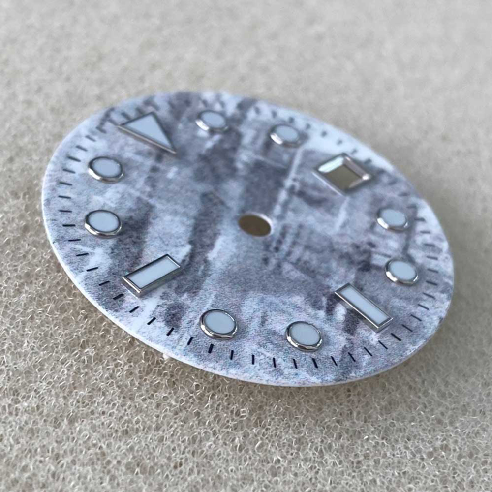 For ETA 2836 2824 Dial Meteori - Luminous Dial Face 评论和价格