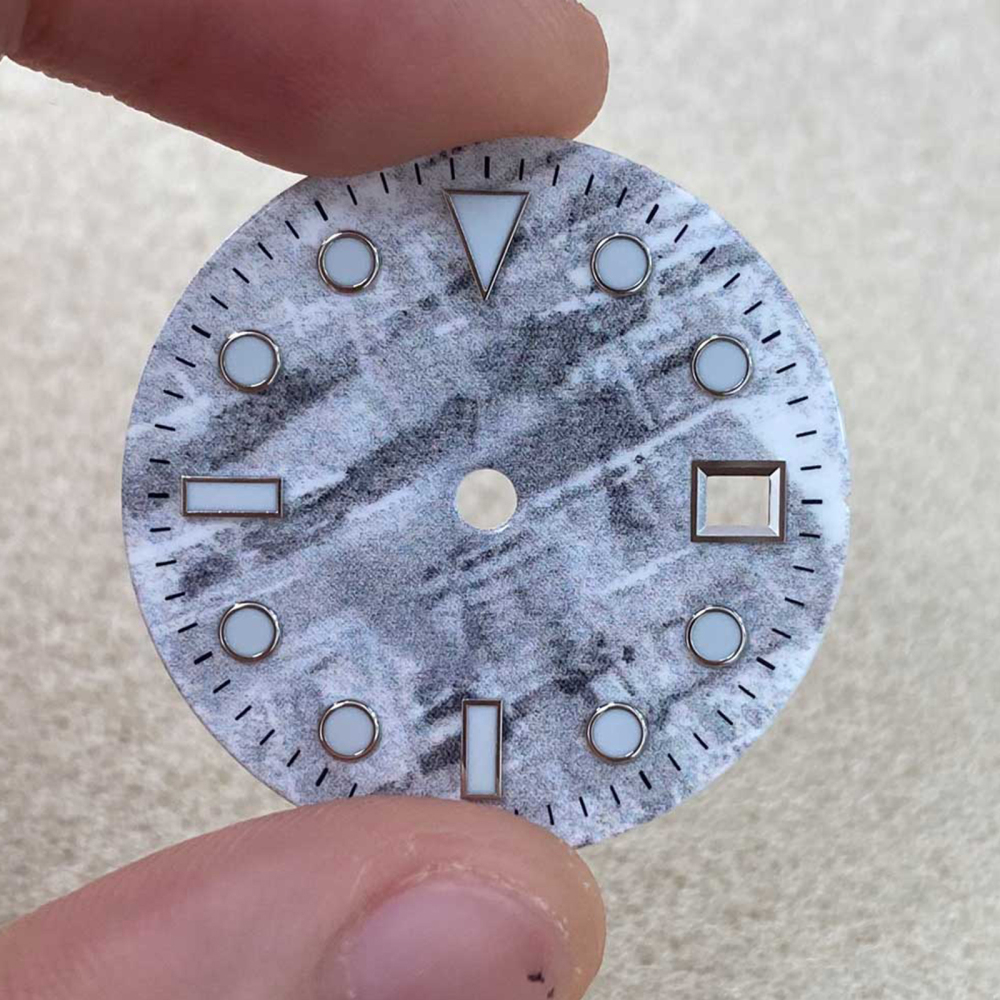 For ETA 2836 2824 Dial Meteori - Luminous Dial Face 评论和价格