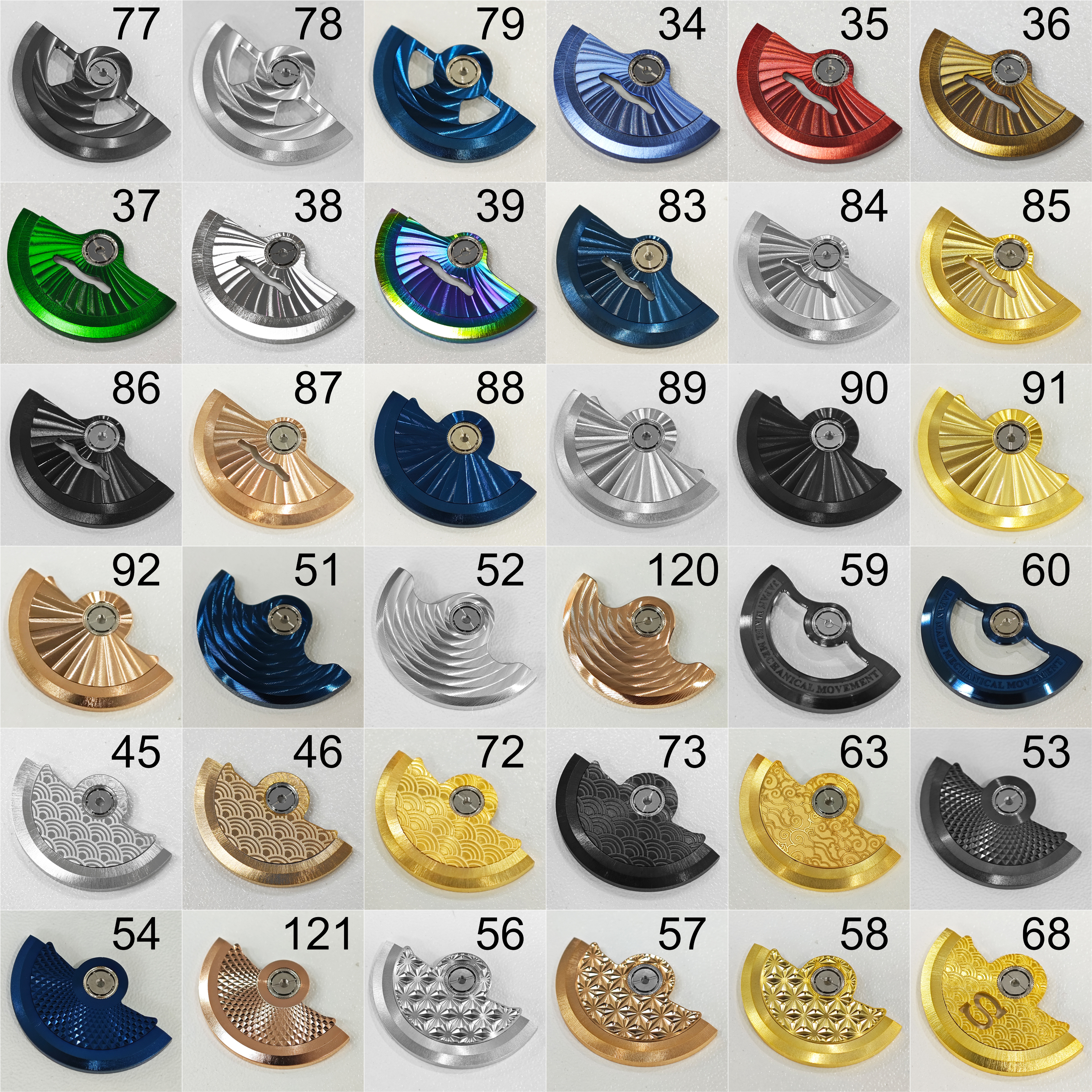 NH35 NH36 Watch Movements Cust - Watch Movement Rotor 评论和价格