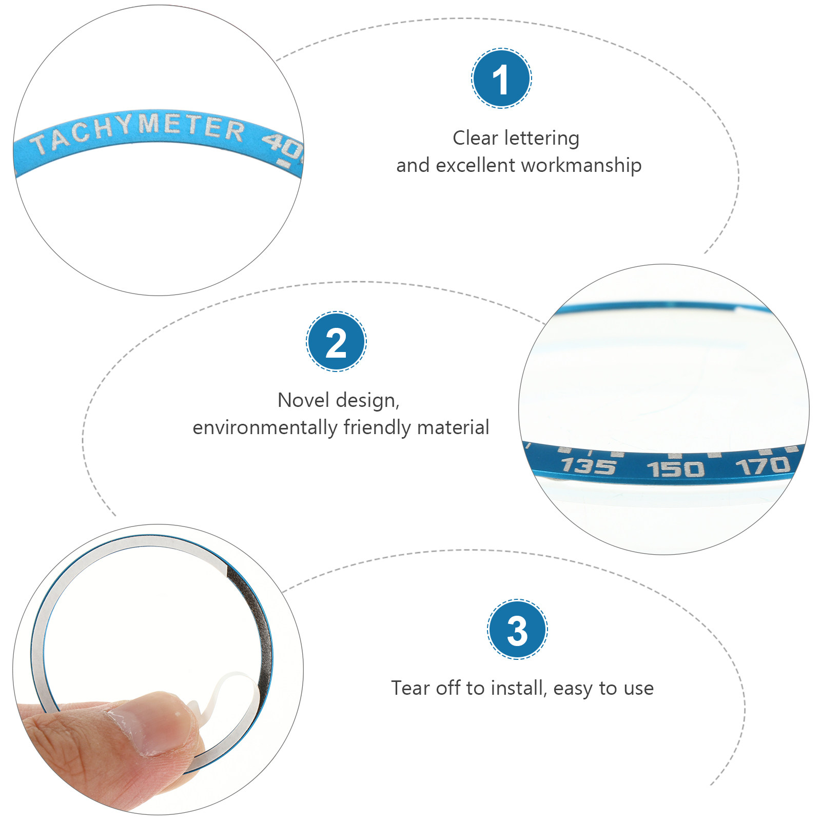 1Pcs Premium Alloy Watch Bezel - Smartwatch Ring Watches 评论和价格