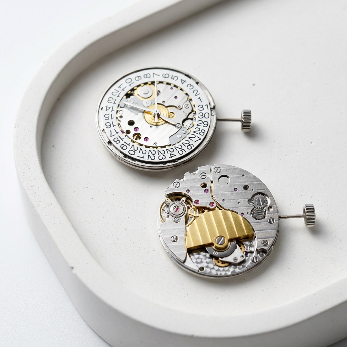 35 Jewels Skeleton 5100A watch - Watch Movement Rotor 评论和价格