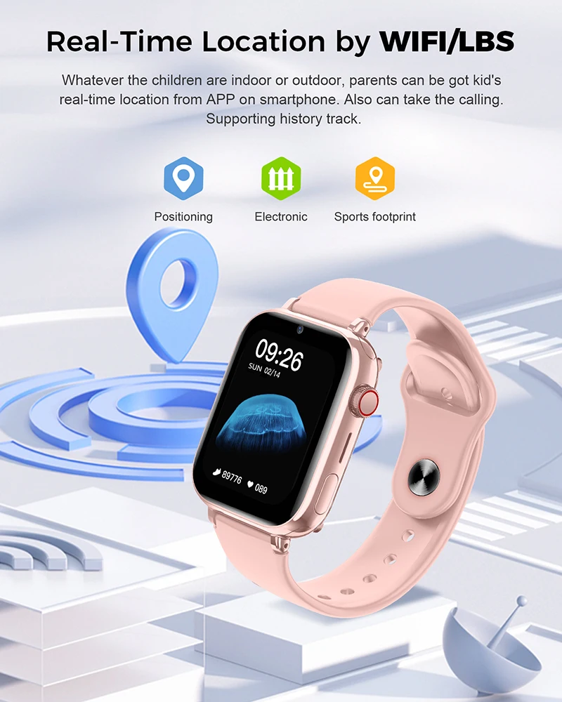 2025 Smart Watch Kids LBS Loca - Smartwatch Watches For Kid Boy Waterproof 评论和价格