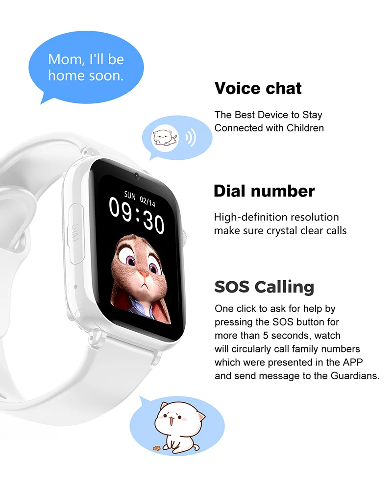 2025 Smart Watch Kids LBS Loca - Smartwatch Watches For Kid Boy Waterproof 评论和价格