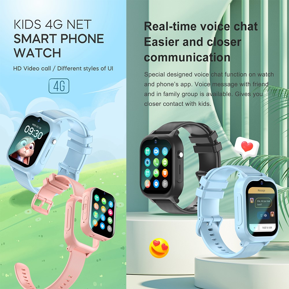 4G Children Smart Watch Phone  - Smartwatch Watches Gift For Boys With Gps 评论和价格