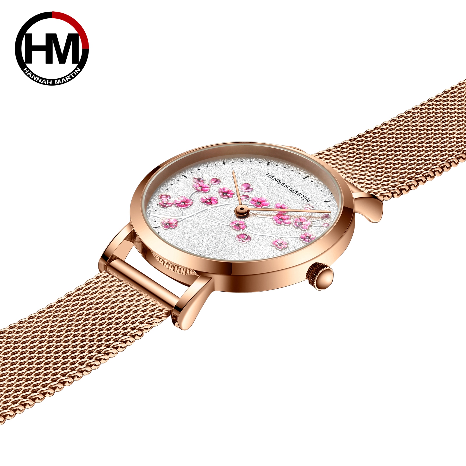 HANNAH MARTIN Women Watch 1324 - Anti-Magnetic Watch 评论和价格