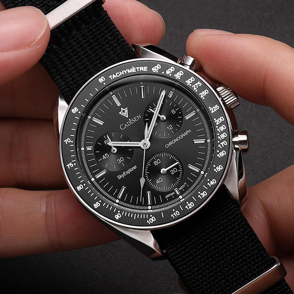 CADISEN New Men's Watches Luxu - Watches Omega 评论和价格
