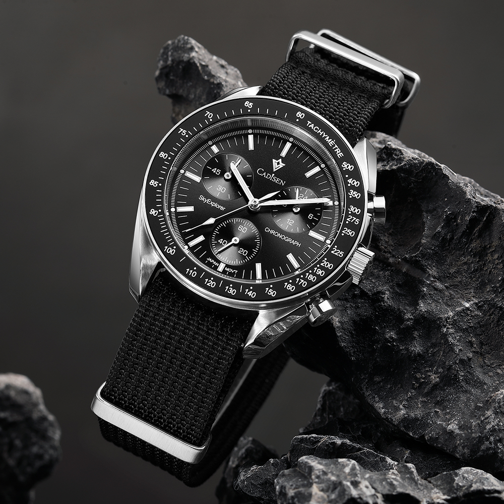 CADISEN New Men's Watches Luxu - Watches Omega 评论和价格