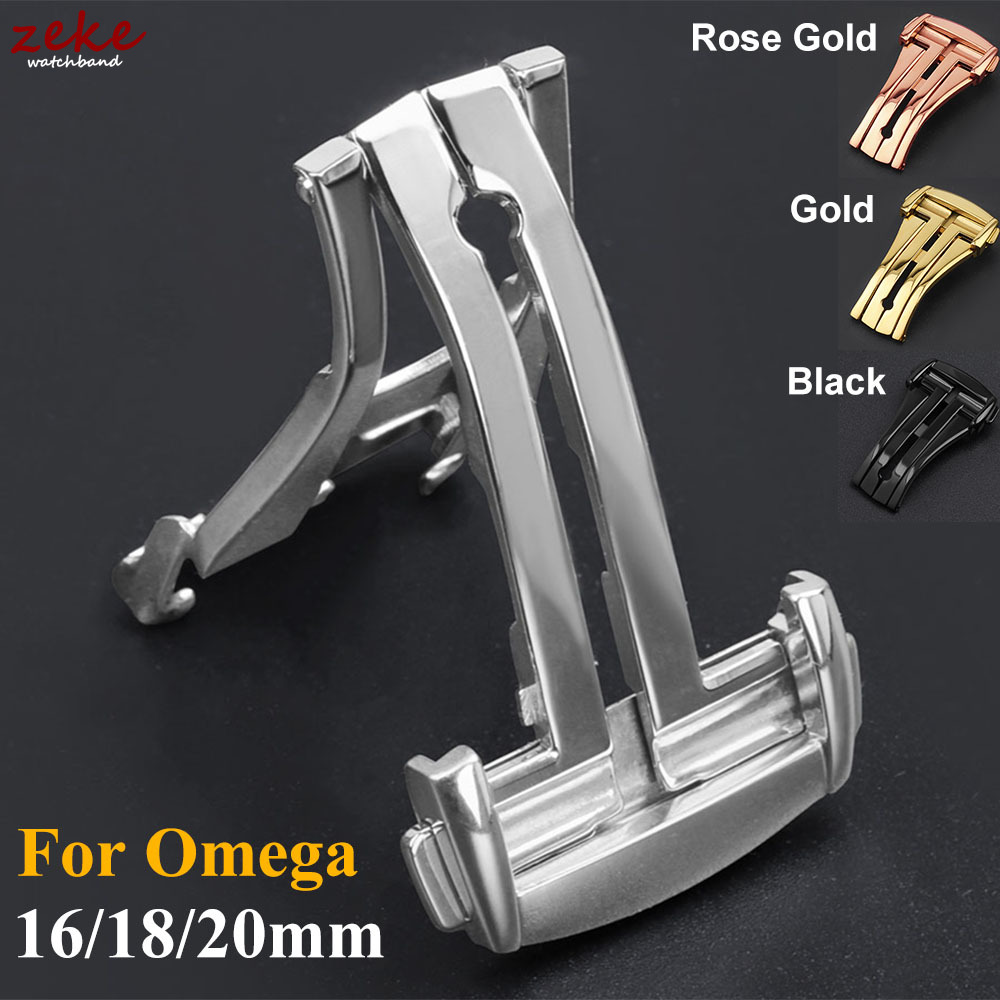Stainless Steel Deployment Cla - Watches Omega 评论和价格