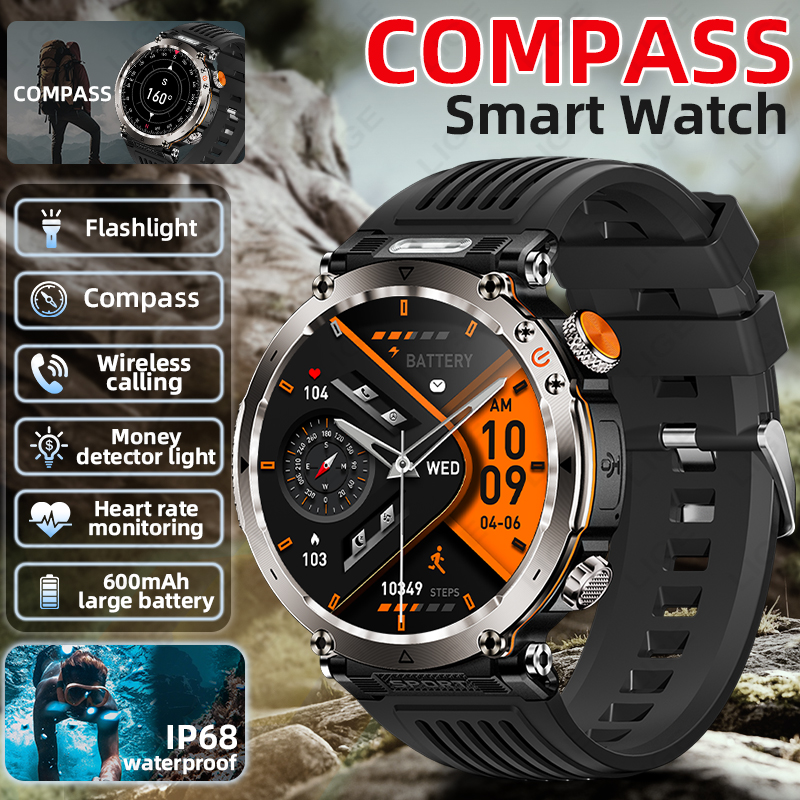 New Military Outdoor Smartwatc - Smartwatch Watches For Men 评论和价格