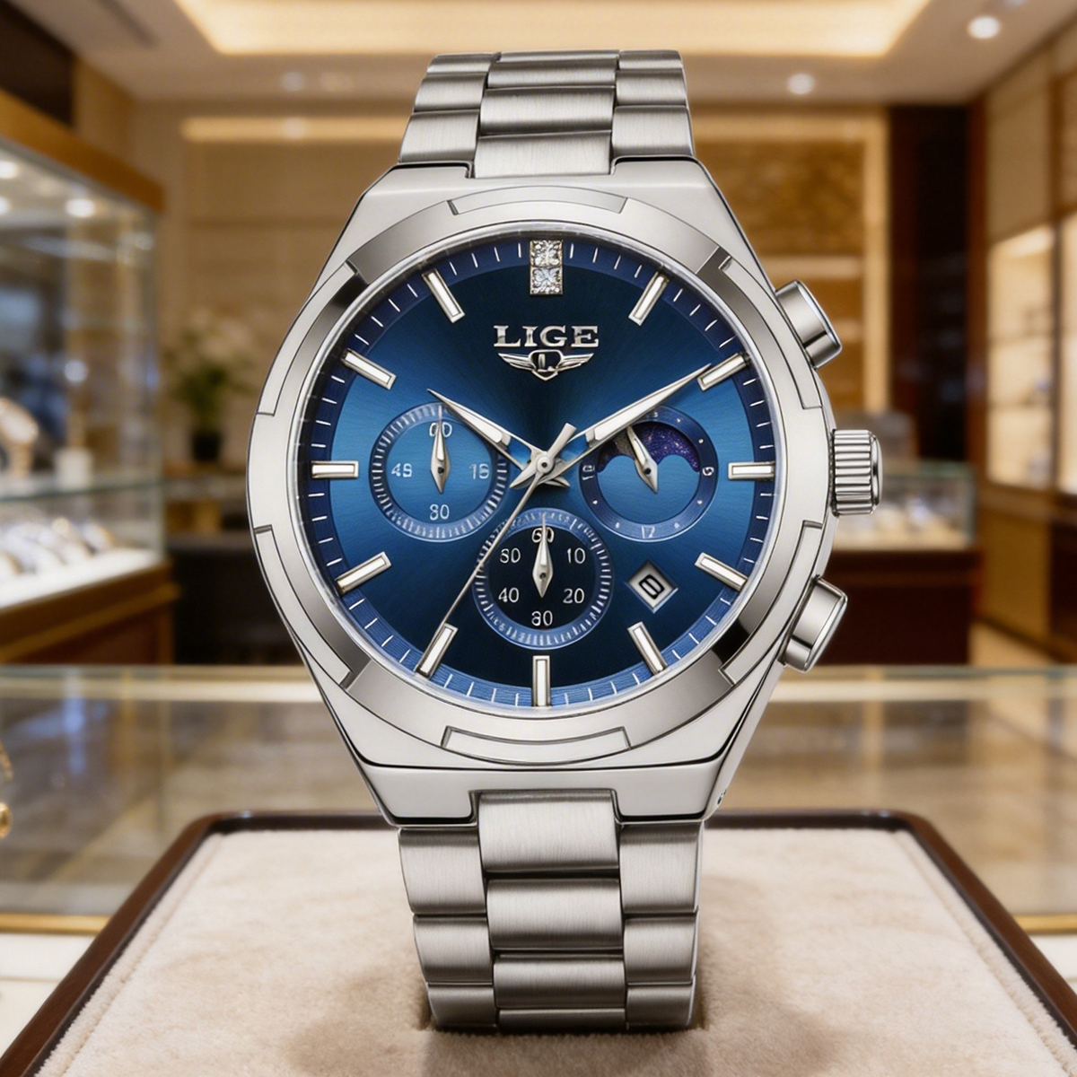 LIGE Top Brand Luxury Watch Wo - Smartwatch Branded Watches For Women 评论和价格