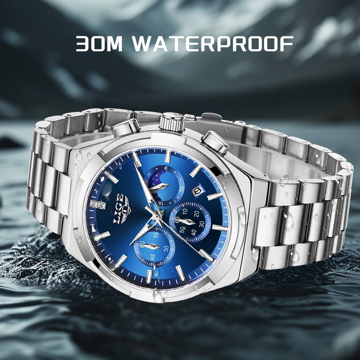 LIGE Top Brand Luxury Watch Wo - Smartwatch Branded Watches For Women 评论和价格