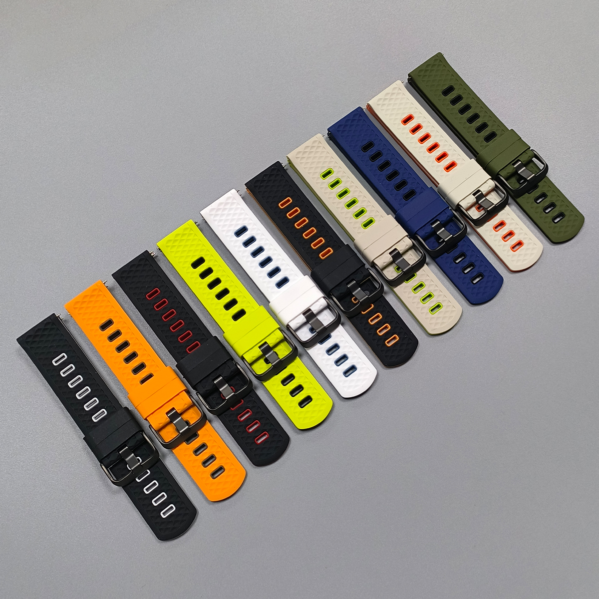 Silicone Strap 22mm For POLAR  - Titan Watches Smartwatch 评论和价格