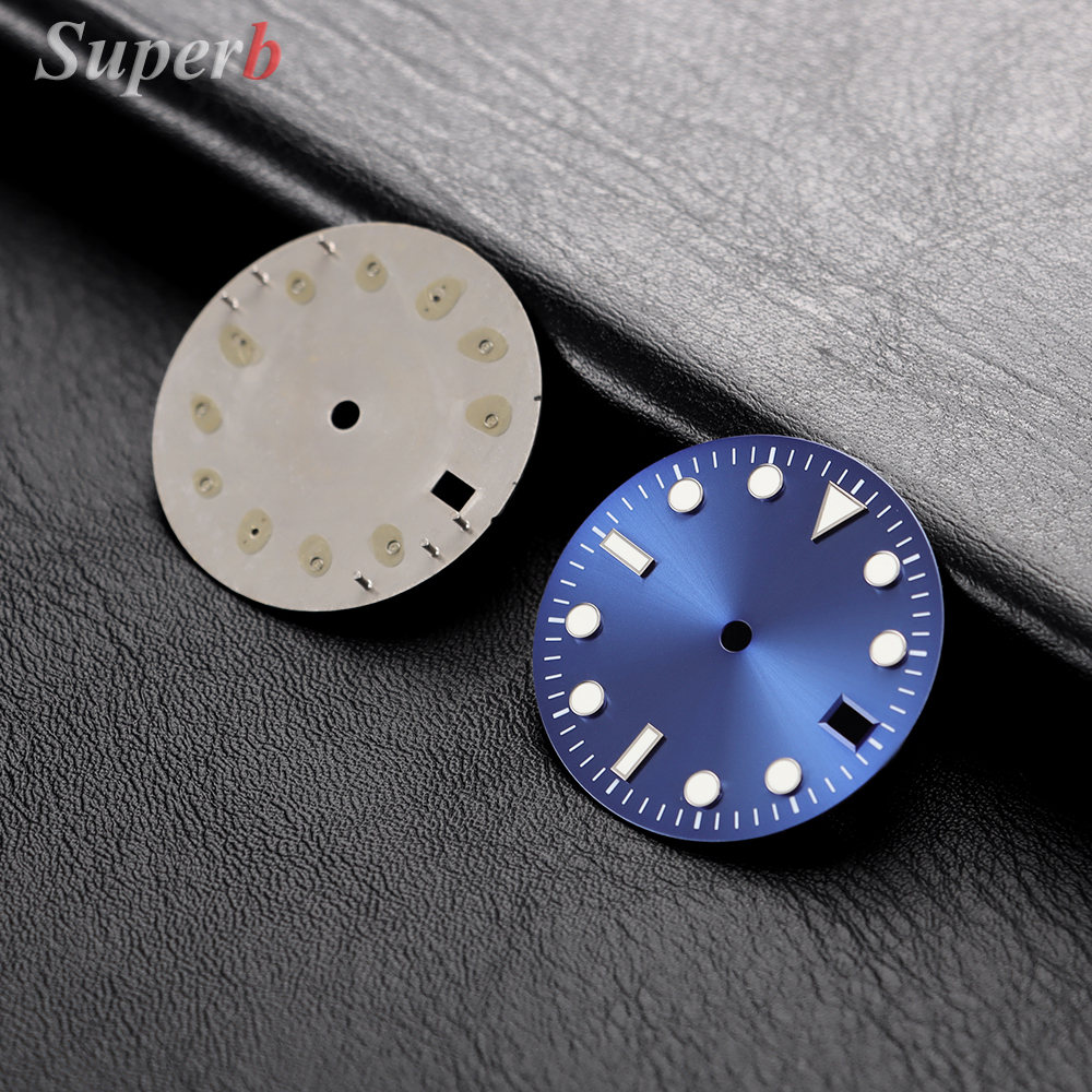 NH35 28.5mm Green Luminous S D - Luminous Dial Face 评论和价格