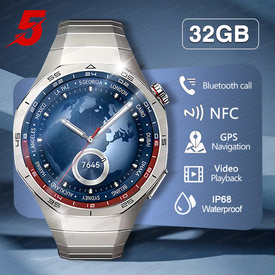2026 New Watch 5 Pro GPS Map N - Smartwatch Watches For Men With Gps 评论和价格