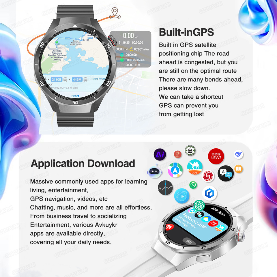 2026 New Watch 5 Pro GPS Map N - Smartwatch Watches For Men With Gps 评论和价格