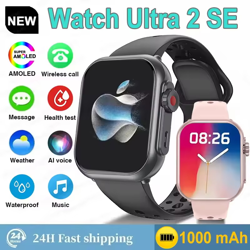 Watch Ultra K62 Men Women 1000 - Smartwatch Branded Watches For Women 评论和价格