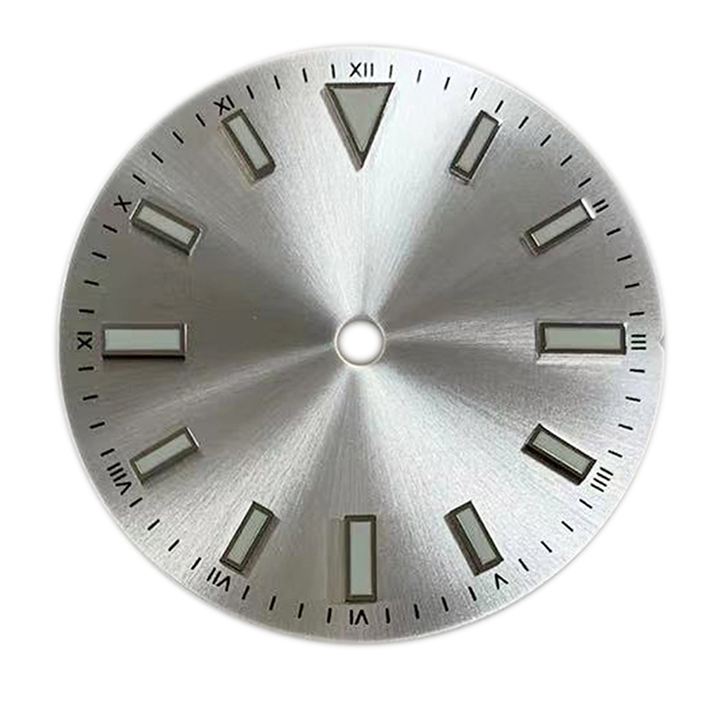 28.5MM Watch Dial Green Lumino - Luminous Dial Face 评论和价格