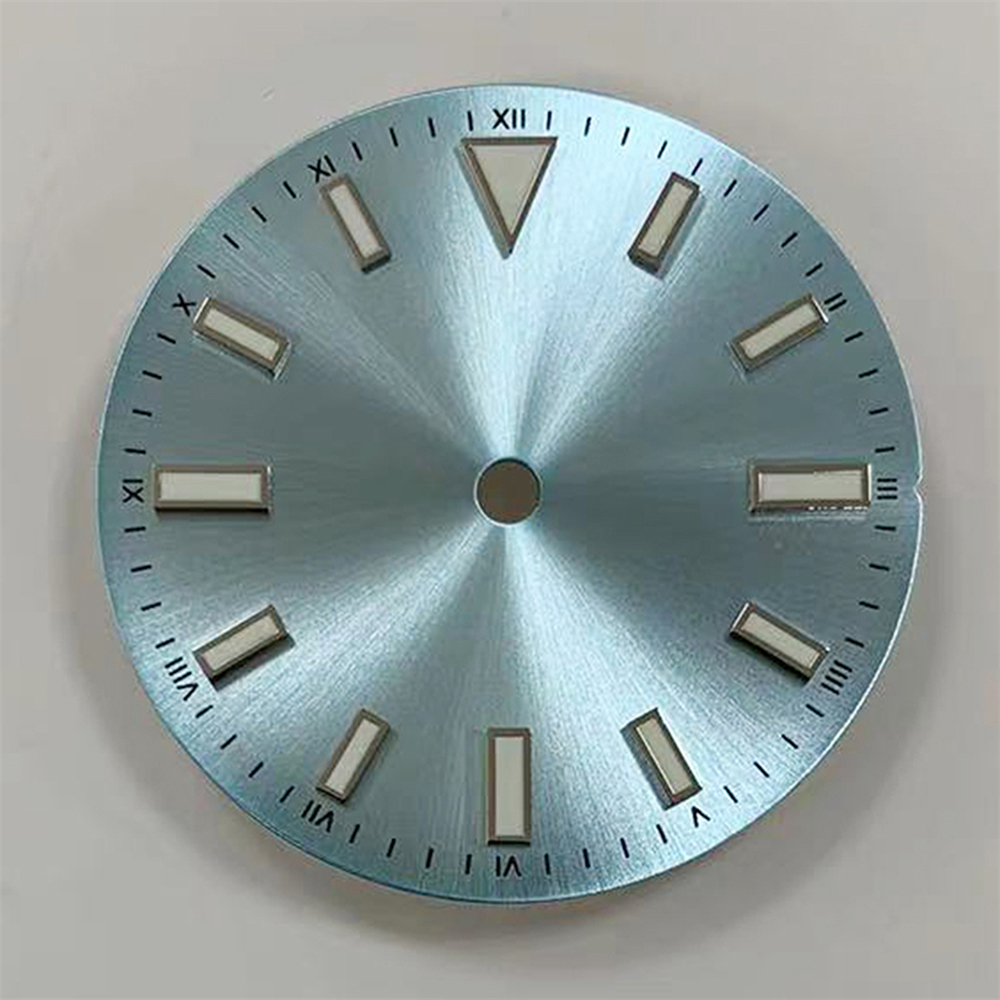 28.5MM Watch Dial Green Lumino - Luminous Dial Face 评论和价格