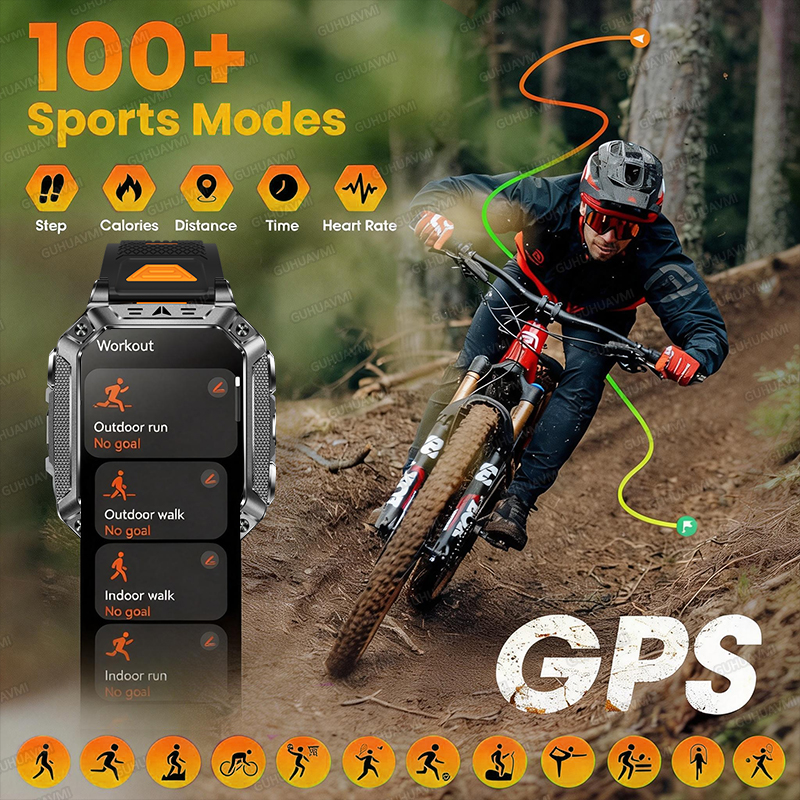 2026 New Military TANK Ultra P - Smartwatch Watches For Men With Gps 评论和价格