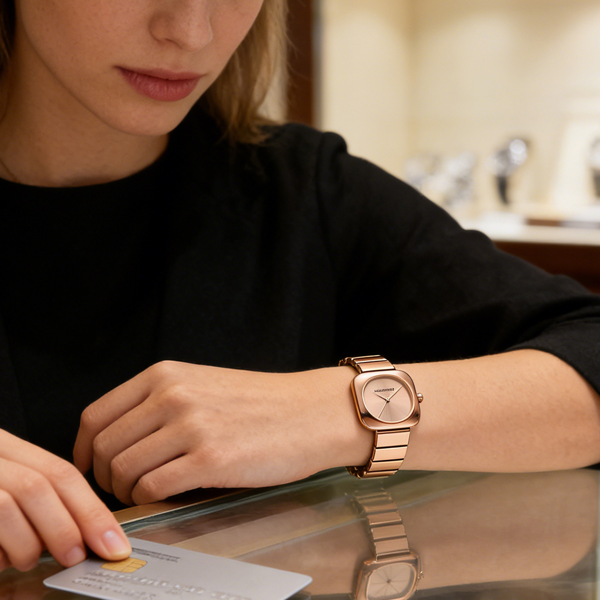 HANNAH MARTIN Women Watch Quar - Anti-Magnetic Watch 评论和价格