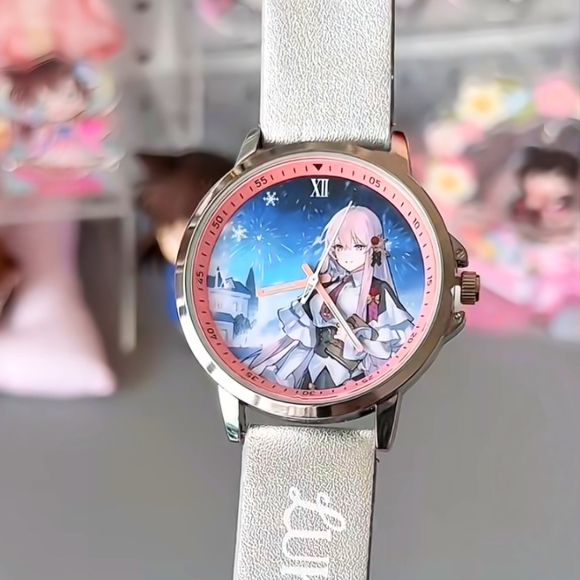 Anime Hatsune Miku Girls Watch - Leather Watch Strap 评论和价格