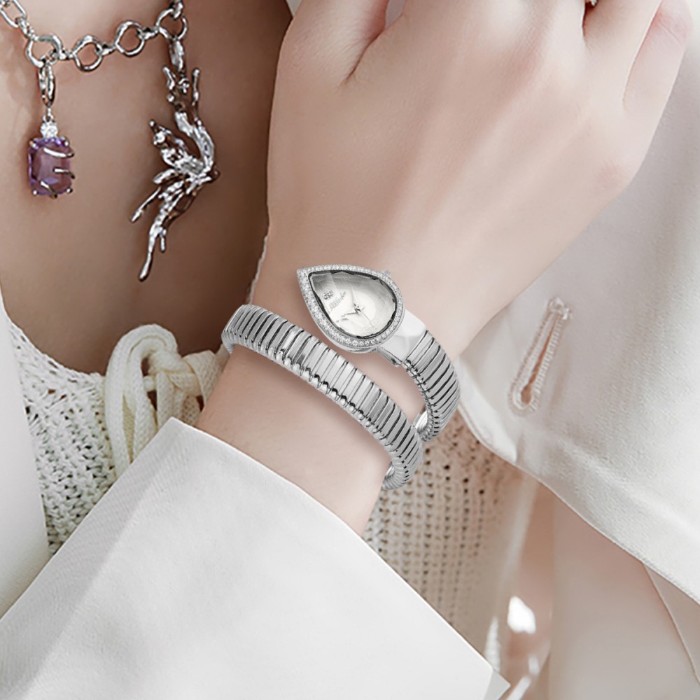 MISSFOX Snake Shape Diamond Wa - Anti-Magnetic Watch 评论和价格