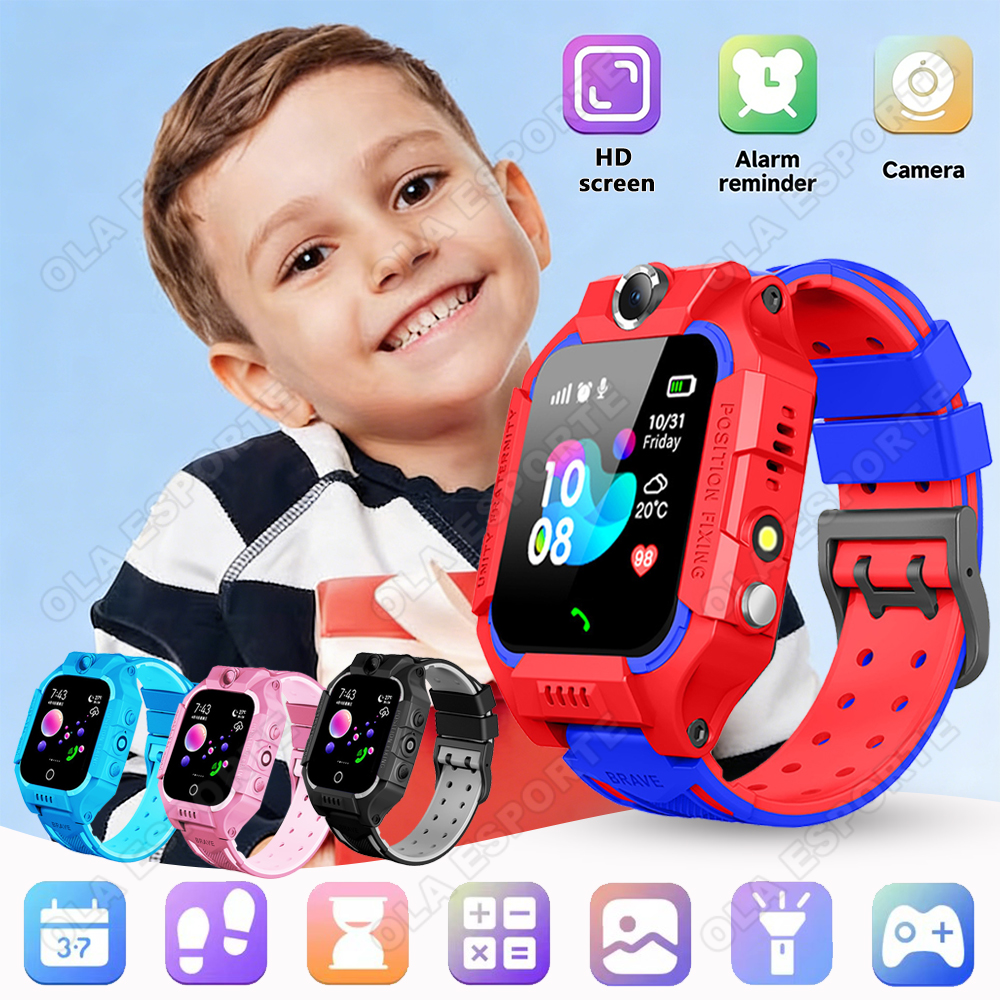 2026 New Children Smartwatch w - Smartwatch Watches Gift For Boys With Gps 评论和价格