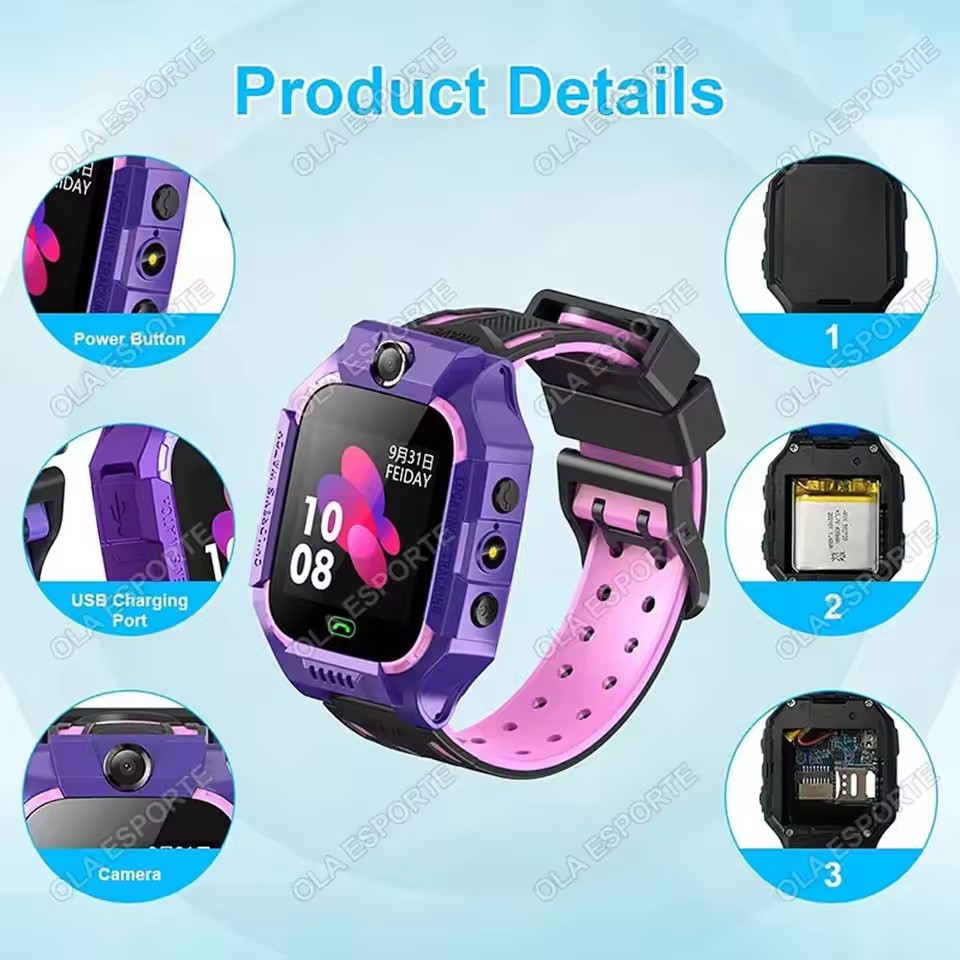 2026 New Children Smartwatch w - Smartwatch Watches Gift For Boys With Gps 评论和价格