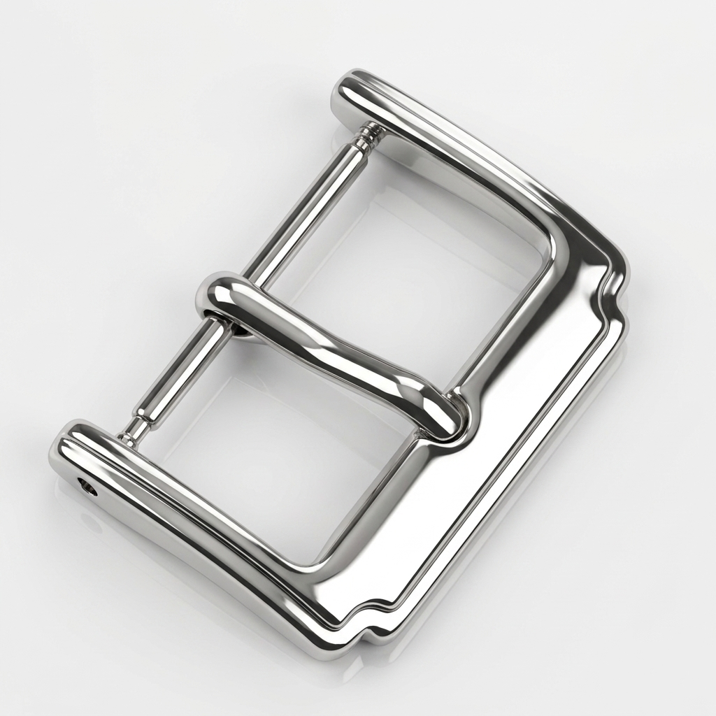 Polished Watch Buckle 16mm 18m - Leather Watch Strap 评论和价格