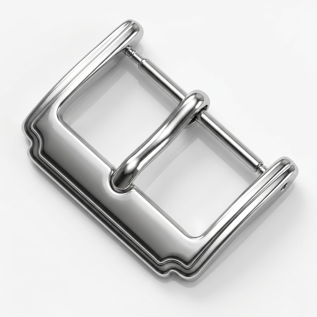 Polished Watch Buckle 16mm 18m - Leather Watch Strap 评论和价格