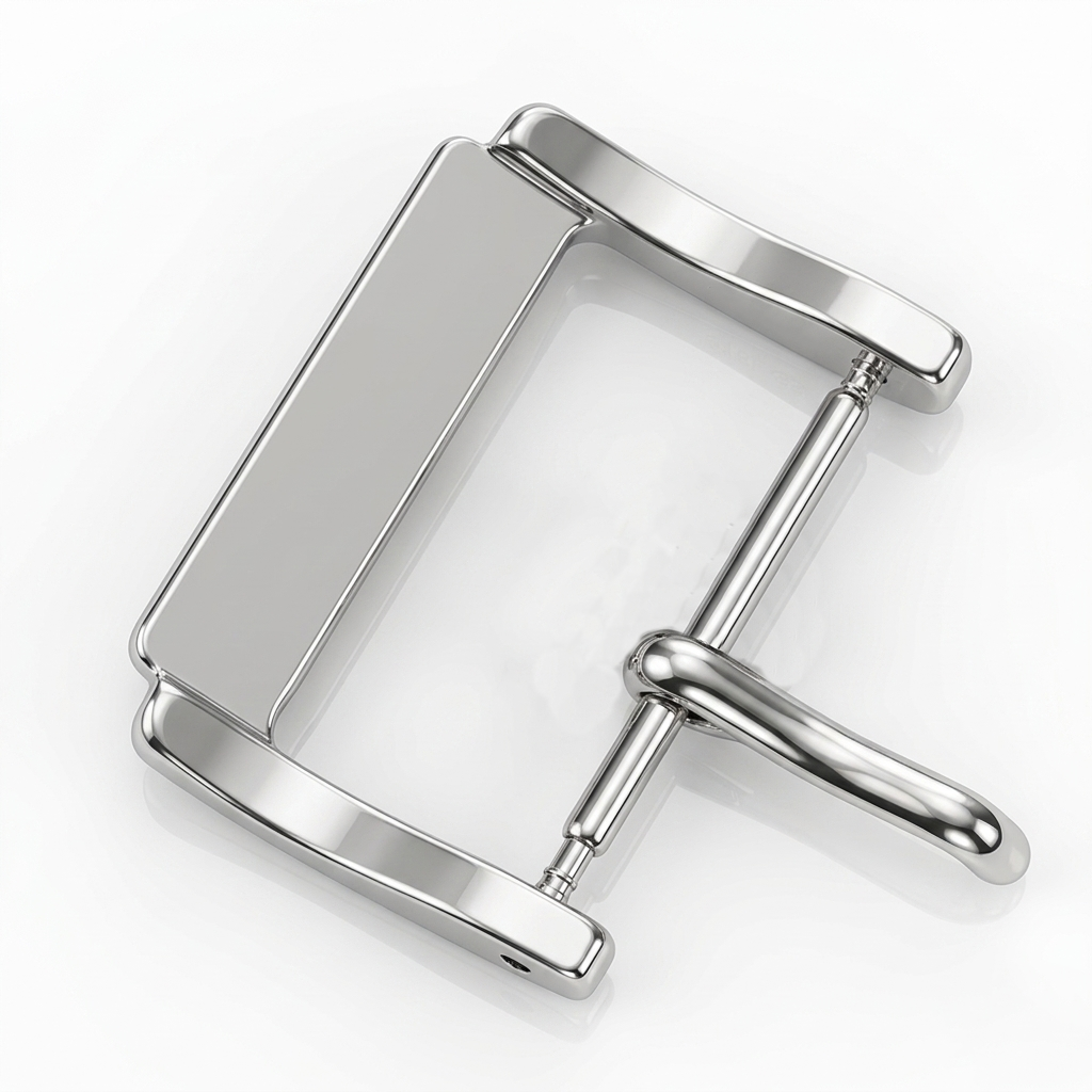Polished Watch Buckle 16mm 18m - Leather Watch Strap 评论和价格