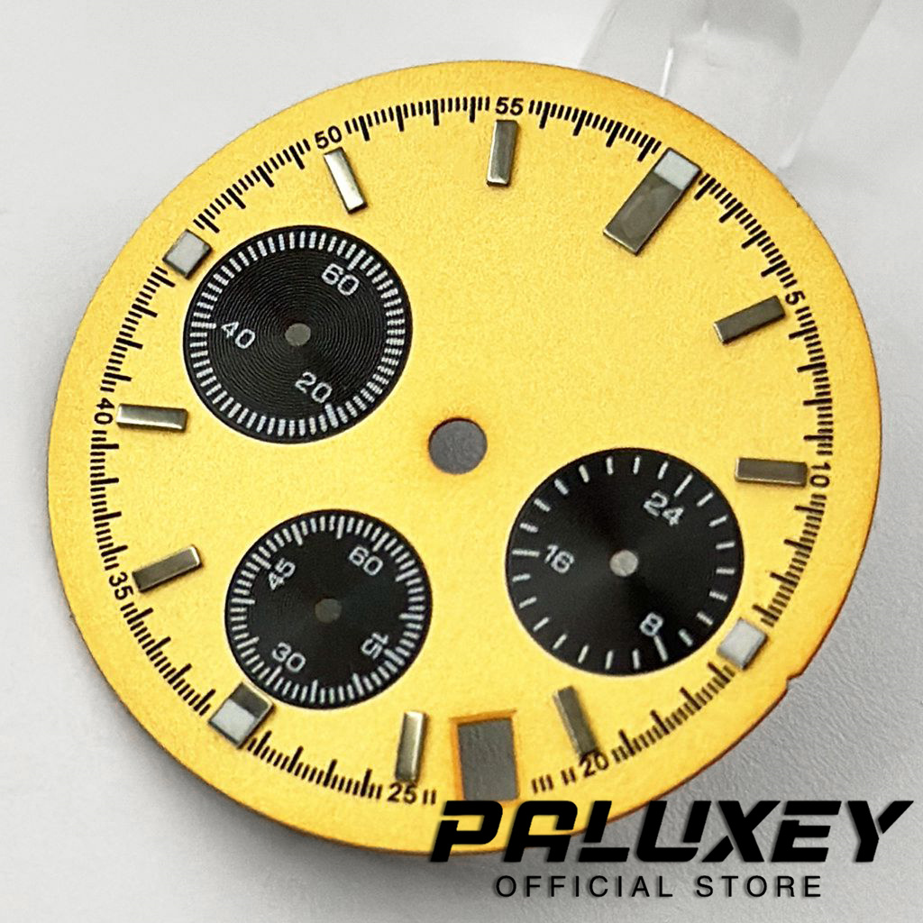 30mm VK63 Sterile Golden Watch - Luminous Dial Face 评论和价格