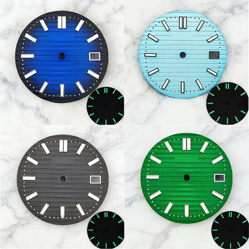 NH35 Nautilus 29.8mm watch dia - Luminous Dial Face 评论和价格